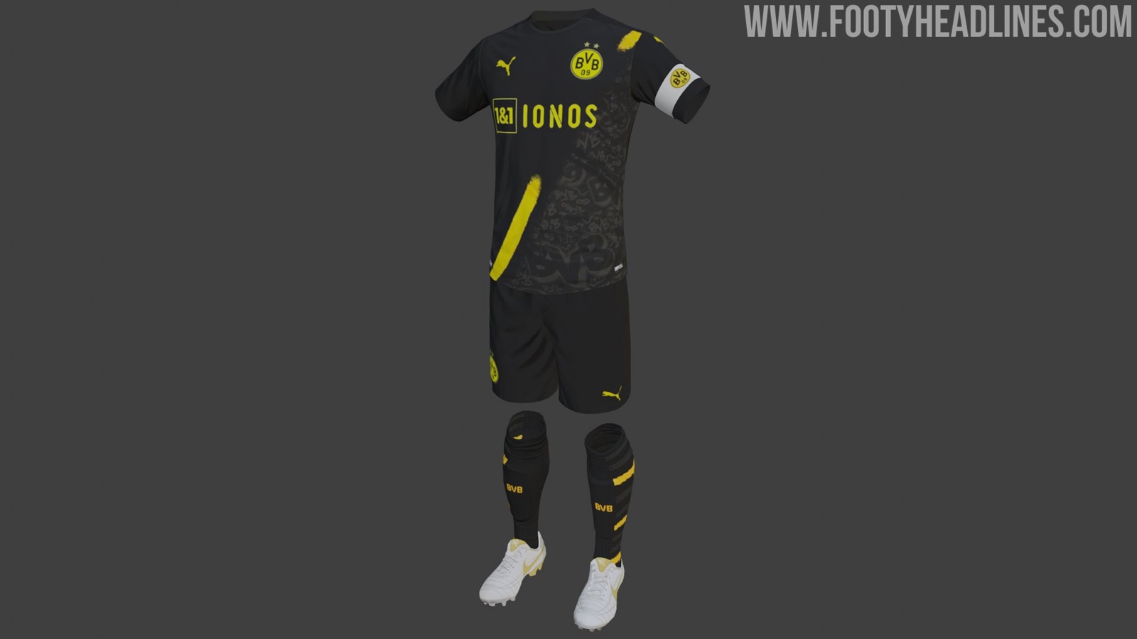 Black dortmund online kit fifa 20